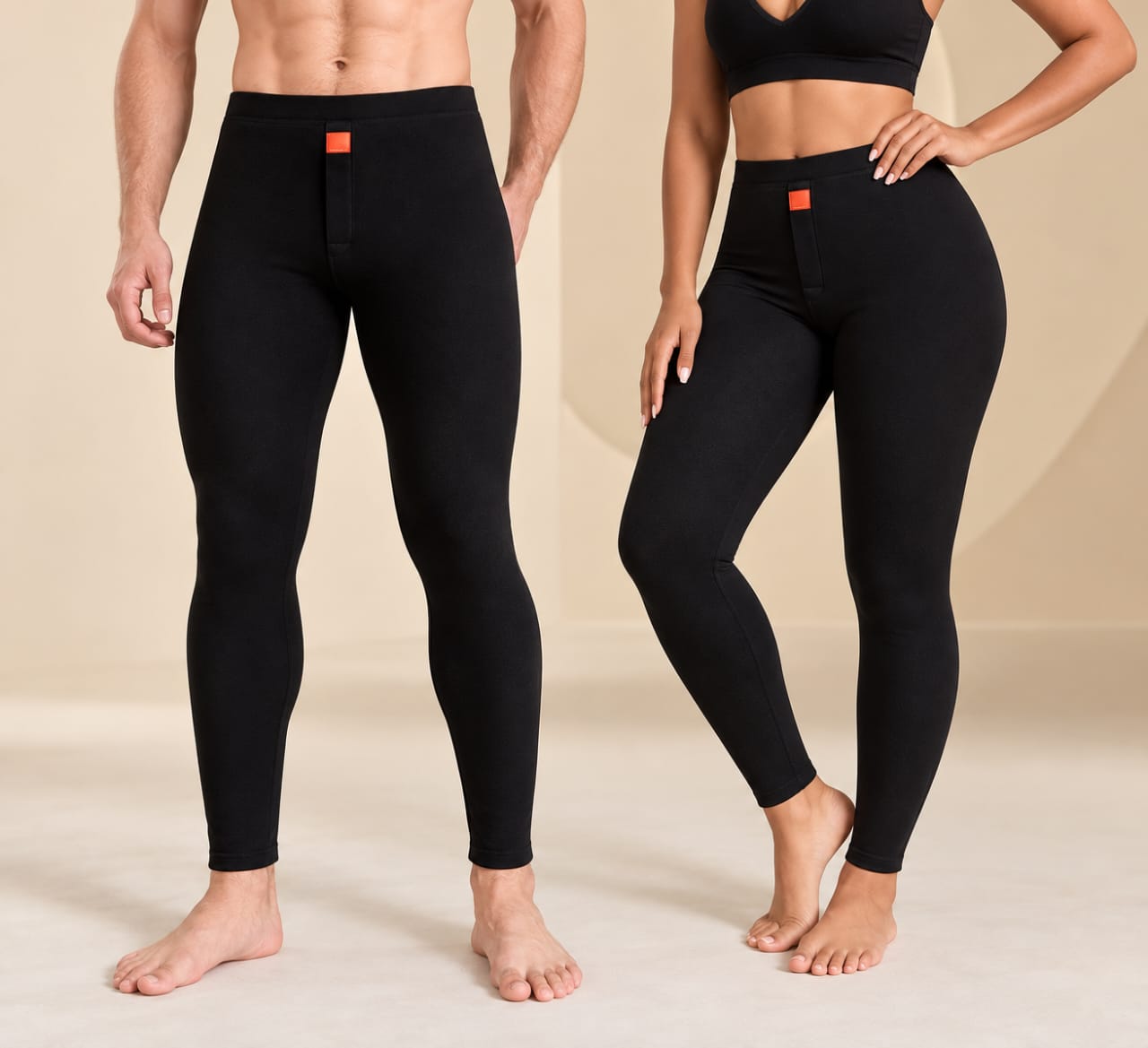 Legging Thermique Noir 4XL - Image 4