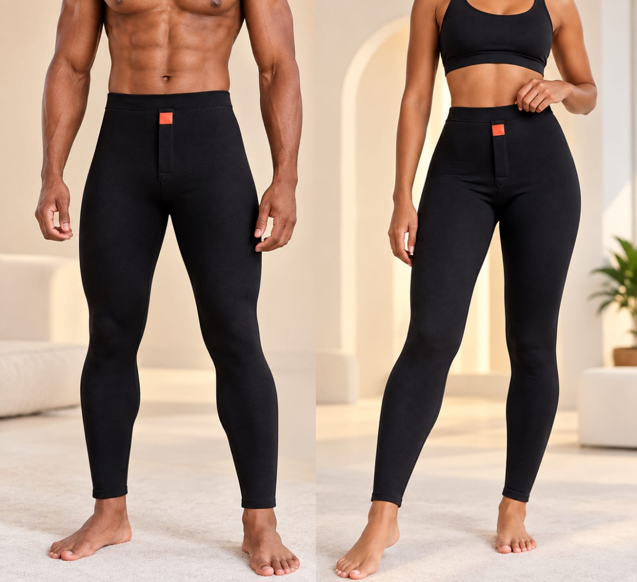 Legging Thermique Noir 4XL - Image 3
