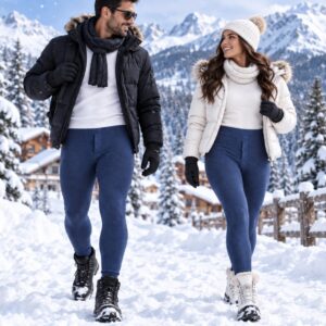 Legging Thermique Femme Bleu nuit